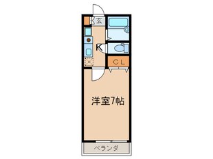 ラベンダ－ハウスの物件間取画像